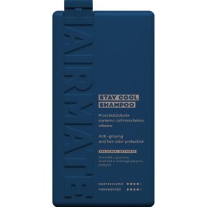 HAIRMATE Stay Cool szampon do włos&oacute;w, zapobiegający siwieniu, chroniący kolor 250 ml