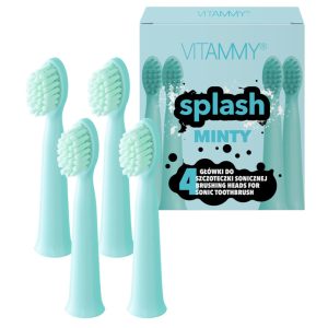 VITAMMY Splash Minty końc&oacute;wki do szczoteczki elektrycznej 4 szt.