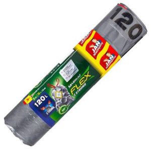 Jan Niezbędny Mocne worki z taśmą Magnum Flex&Strong 120L