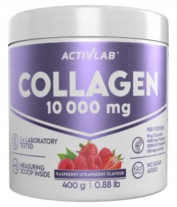 ACTIVLAB Collagen 10 000 mg truskawkowy 400 g