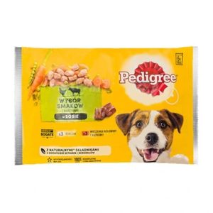 PEDIGREE Adult mokra karma dla psa wołowina i kurczak 6 x