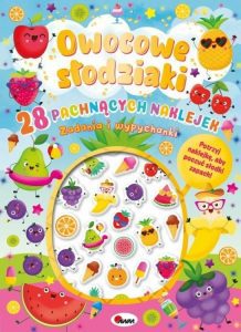 28 pachnących naklejek owocowe dla dzieci