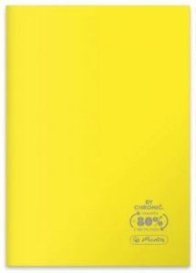 Zeszyt A5 60 kartek w kratkę ECO PP Colors