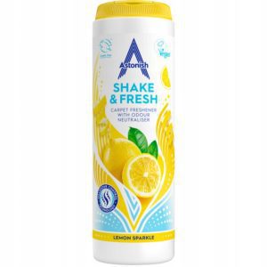 Astonish Shake & Fresh Lemon Sparkle – odświeżacz do dywanów w proszku 400 g