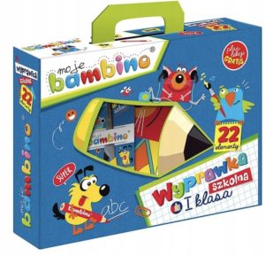 Bambino Mega Wyprawka Szkolna dla I Klasy 22 Elementy