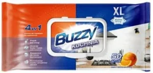 Nawilżane chusteczki do kuchni Buzzy Orange 50 szt.