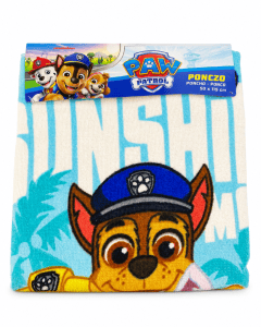 Ponczo dziecięce Psi Patrol Chase 50 × 115 cm