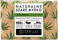 BARWA szare mydło w kostce z olejem z konopi 90 g