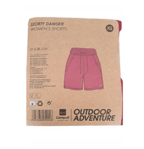 Campus Essential szorty damskie bordo rozm. M