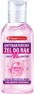 CLEANHANDS żel do rąk antybakteryjny 50 ml