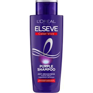 L'ORÉAL PARIS ELSEVE Color Vive Purple szampon do włosów, farbowanych blond i rozjaśnianych neutralizujący żółte i miedziane odcienie 200 ml