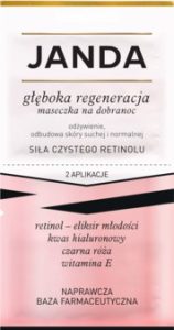 JANDA Siła Czystego Retinolu maseczka do twarzy 10 ml