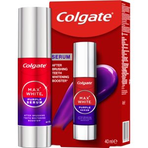 COLGATE Max White Purple serum do zębów, wzmacniające wybielanie 40 ml