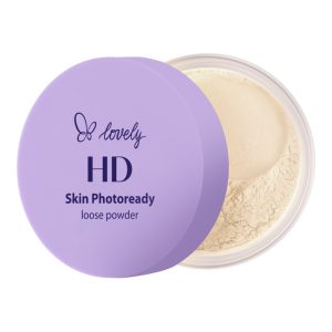 LOVELY HD puder do twarzy, matujący, mineralny, transparentny 5,5 g