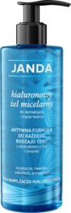 JANDA Siła Nawilżacza Hialuronowego żel micelarny do