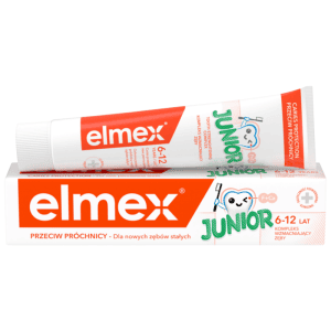 Elmex Junior Pasta do Zębów dla Dzieci 6–12 Lat 75 ml
