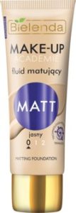 BIELENDA Make-Up Academie Matt fluid do twarzy jasny