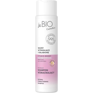BEBIO COSMETICS Vitamin Boost szampon do włos&oacute;w, wzmacniający 300 ml