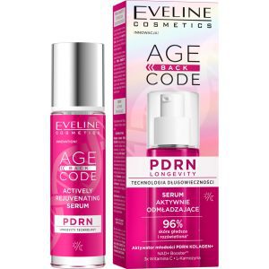 EVELINE COSMETICS Age Back Code serum do twarzy, aktywnie odmładzające, na dzień i na noc 30 ml