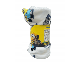 Halantex Dzięciecy kocyk MINIONKI 130&times;160 cm do pokoju