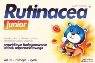 RUTINACEA Junior tabletki do ssania dla dzieci 20 szt.