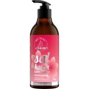 ONLYBIO BODY IN BALANCE żel pod prysznic, Sakura Kwiat Wiśni 400 ml
