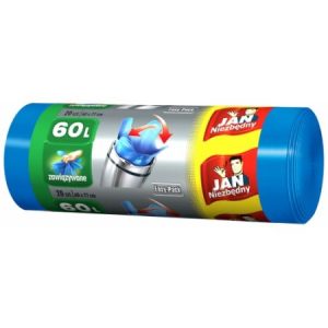 Jan Niezbędny Worki na śmieci Easy Pack niebieskie 60l