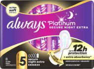 ALWAYS Platinum podpaski higieniczne na noc 8 szt.