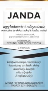 JANDA Technologia Senolityczna maseczka do twarzy 10 ml