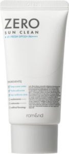 ROM&ND Zero Sun Clean krem do twarzy tonujący SPF 50+
