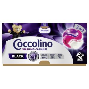 Coccolino 3 w 1 Black kapsułki do prania 26 prań