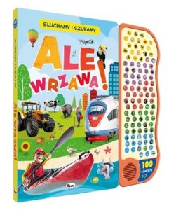 Ale warzywa słuchamy i szukamy książeczka interaktywna