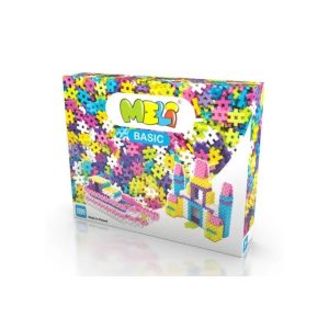 Basic pink 1000 sztuk MELI klocki edukacyjne