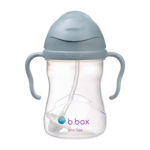 Bidon ze słomką 240ml błękitny BBOX do dziecka