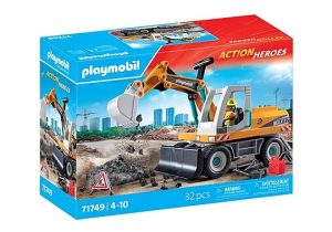 duża koparka PLAYMOBIL dla dzieci od 4 lat