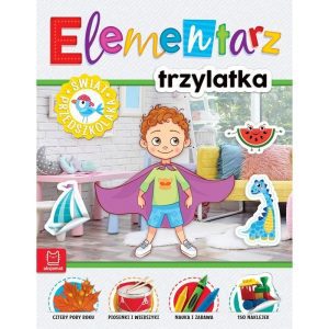 Elementarz 3-latka książka edukacyjna