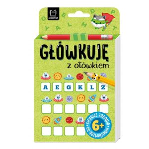 Główkuję z ołówkiem zielona książeczka z zadaniami