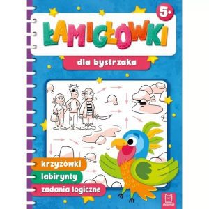 krzyżówki labirynty zadania AKSJOMAT dla przedszkolaka