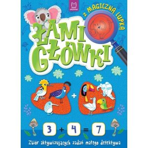 Łamigłówki z lupką AKSJOMAT dla dzieci 7-12