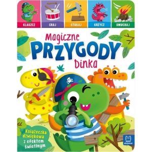 interaktywna książka dla dzieci Magiczne Przygody Dinka