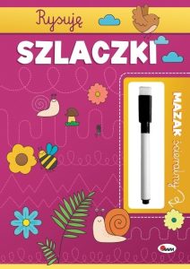 książeczka edukacyjna ze szlaczkami do nauki pisania