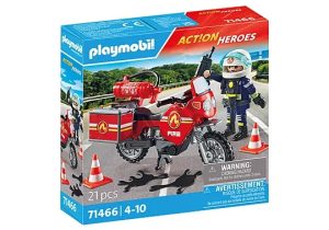 Motocykl straży pożarnej PLAYMOBIL dla dzieci