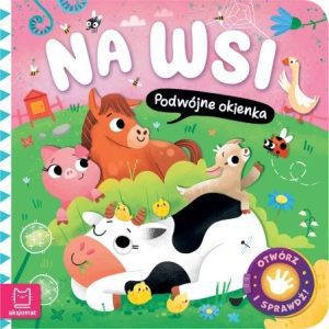 Na wsi podwójne okienka książeczka sensoryczna