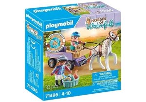 pow&oacute;z kucyk&oacute;w PLAYMOBIL dla dzieci od 4 lat