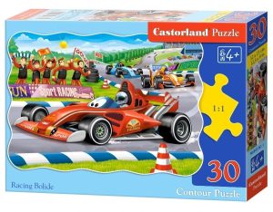 Puzzle 30 element&oacute;w Racing Bolide CASTOR