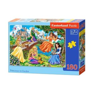 puzzle 180 el. princes. garden CASTOR dla dzieci