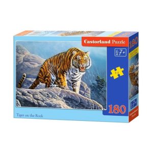 Puzzle 180 el. tiger on rock CASTOR do układania