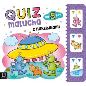 Quiz malucha z nakl. 5+ AKSJOMAT dla dzieci