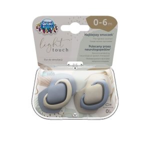 smoczek silikonowy symetryczny 0-6 m CANPOL BABIES