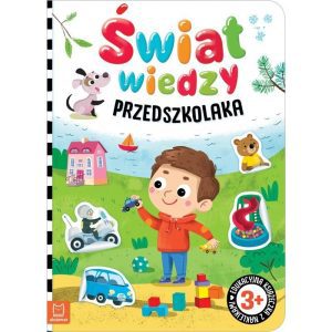 Świat wiedzy przedszkolaka AKSJOMAT książka edukacyjna